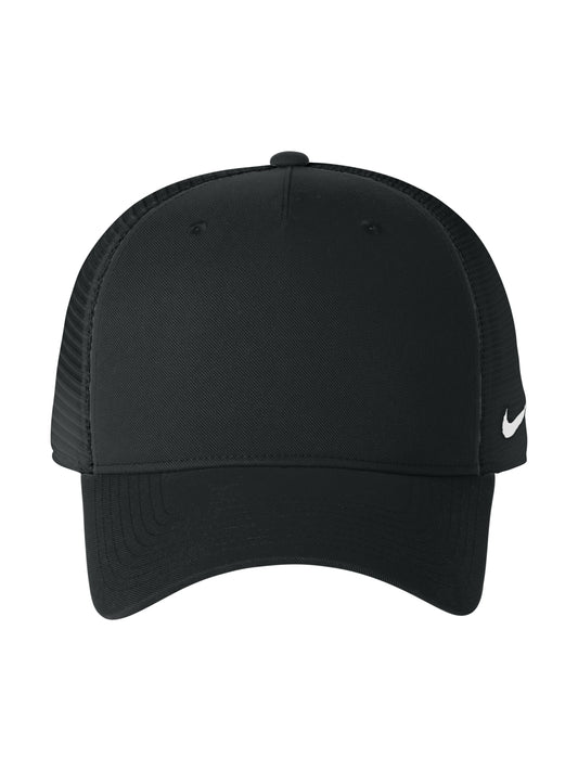 Unisex Snapback Mesh Trucker Cap - NKFN9893 - Black/ Black