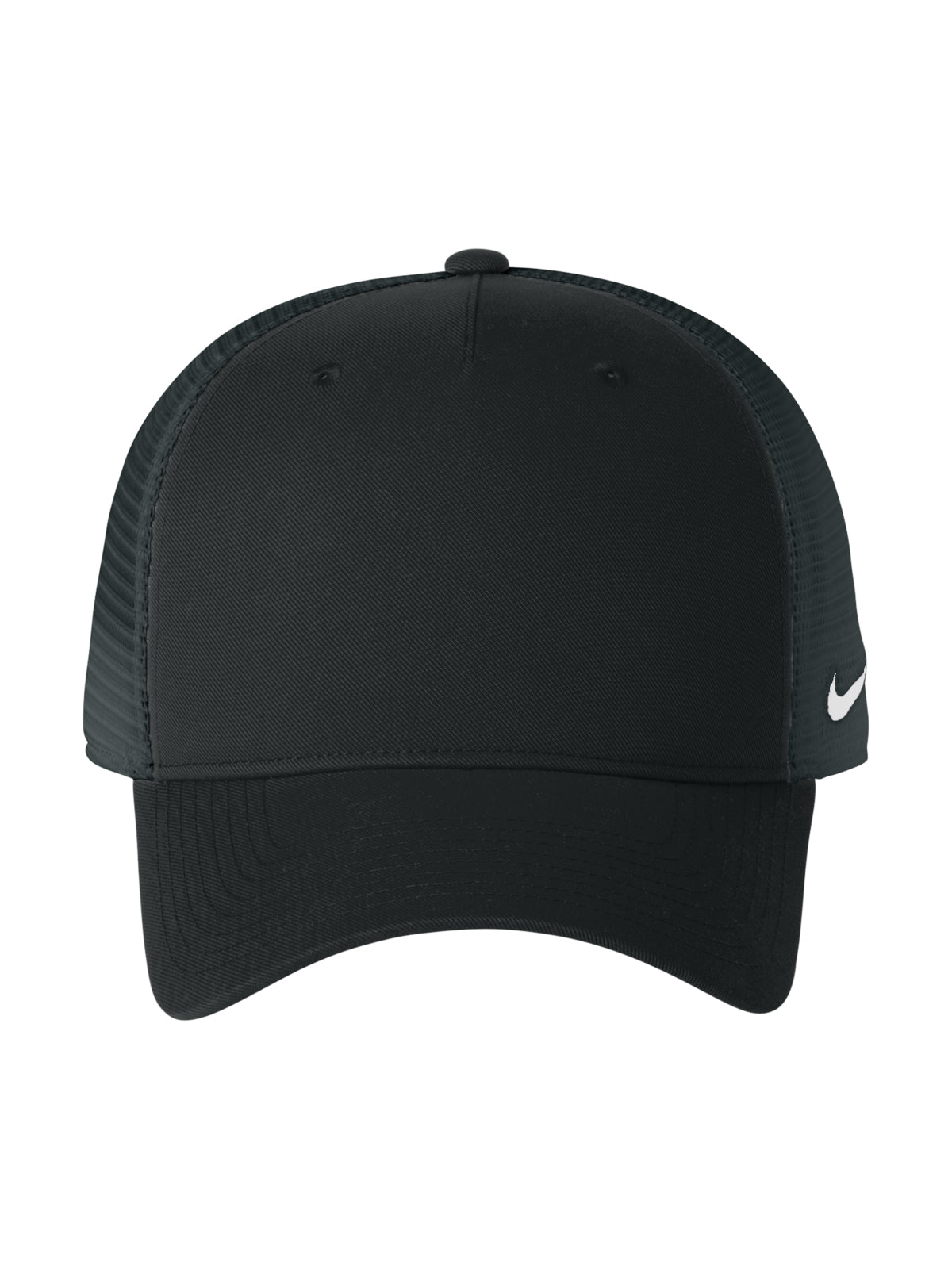 Unisex Snapback Mesh Trucker Cap - NKFN9893 - Black/ Dark Grey