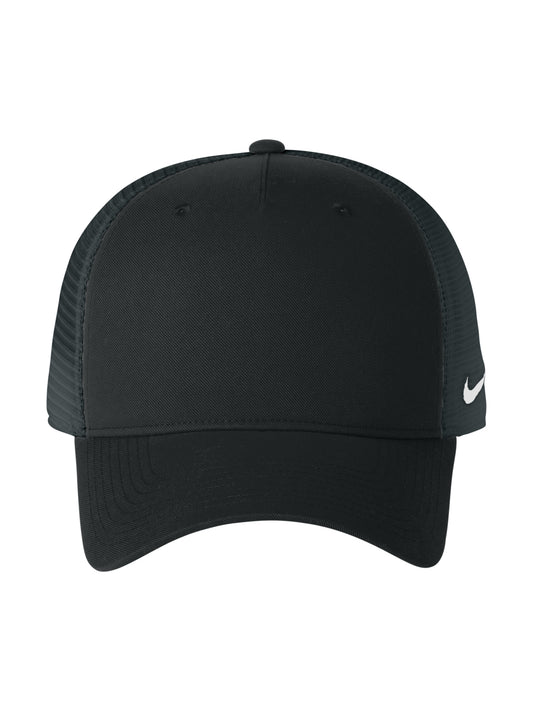 Unisex Snapback Mesh Trucker Cap - NKFN9893 - Black/ Dark Grey