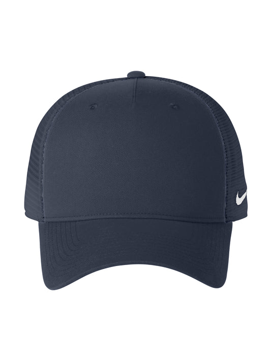 Unisex Snapback Mesh Trucker Cap - NKFN9893 - Navy/ Navy