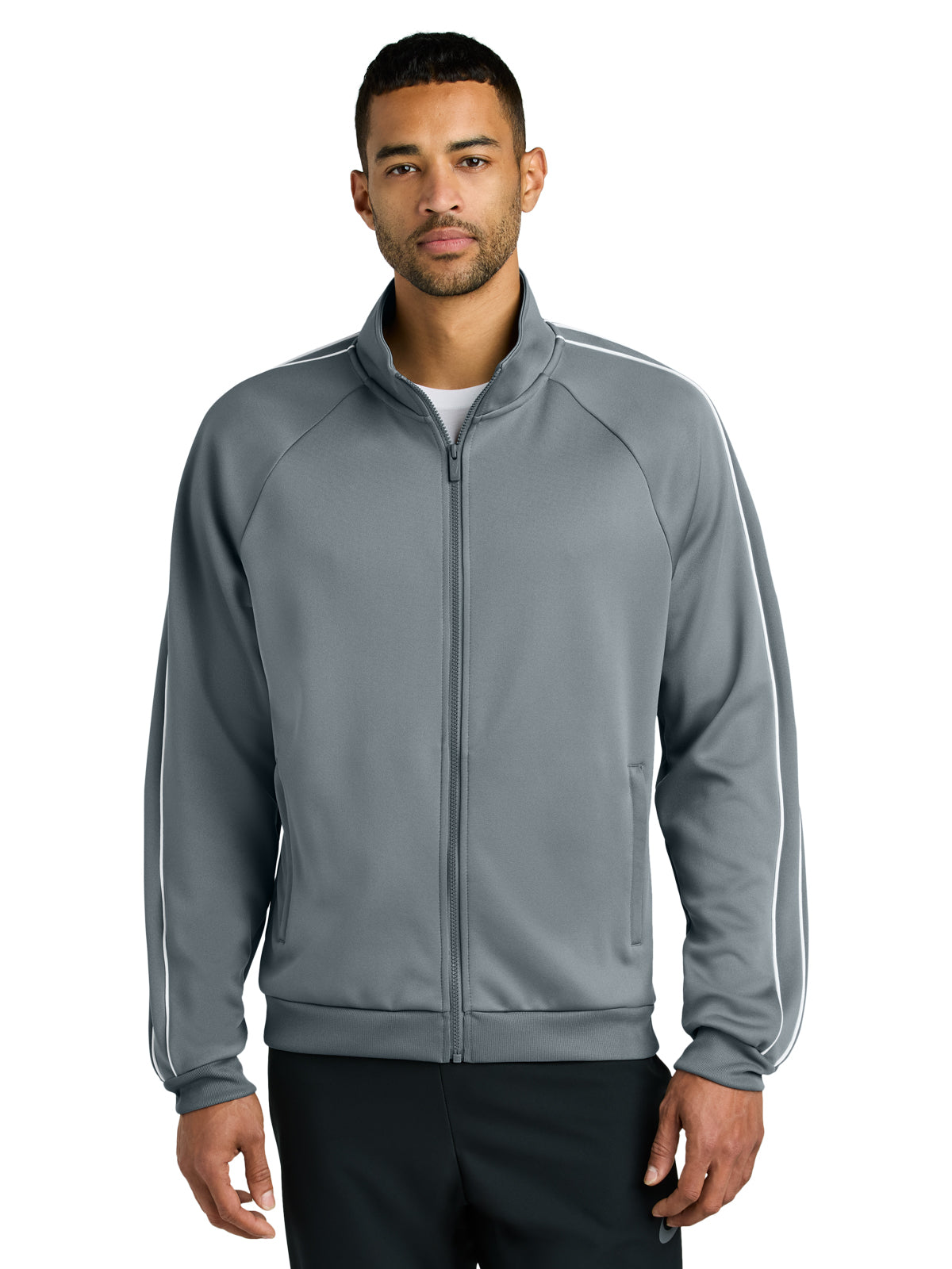 Men's 2-Pocket Track Jacket - NKFQ4758 - Cool Grey