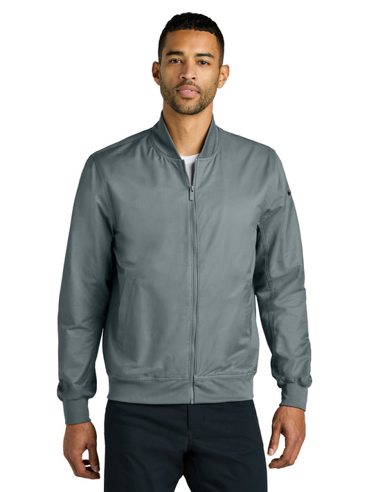 Men's Two-Pocket Bomber Jacket - NKFQ4759 - Cool Grey