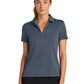 Women's Pocketless Smooth Heather Polo - NKFQ4793 - Navy Heather
