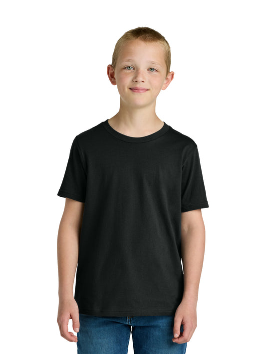 Unisex Youth Cotton T-Shirt - NL3310 - Black