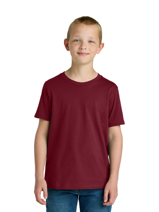 Unisex Youth Cotton T-Shirt - NL3310 - Cardinal