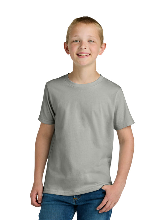 Unisex Youth Cotton T-Shirt - NL3310 - Light Gray