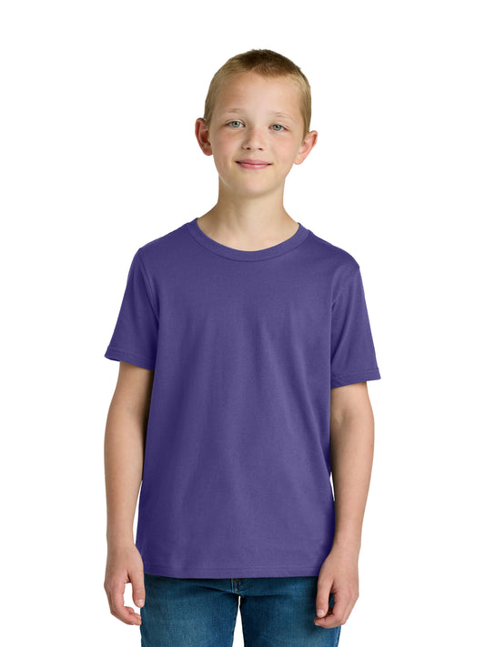 Unisex Youth Cotton T-Shirt - NL3310 - Purple Rush