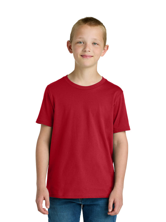 Unisex Youth Cotton T-Shirt - NL3310 - Red