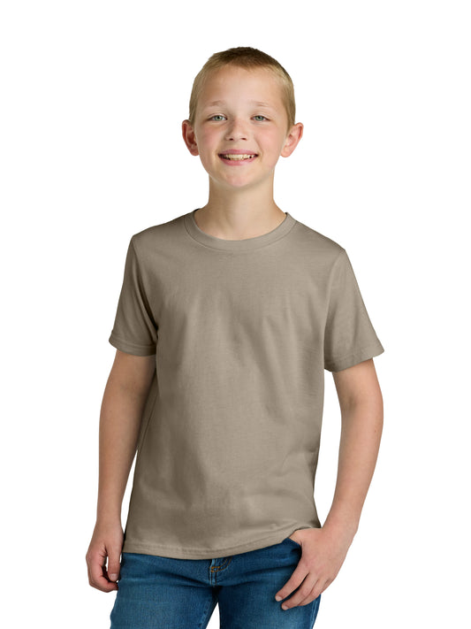 Unisex Youth Cotton T-Shirt - NL3310 - Tan