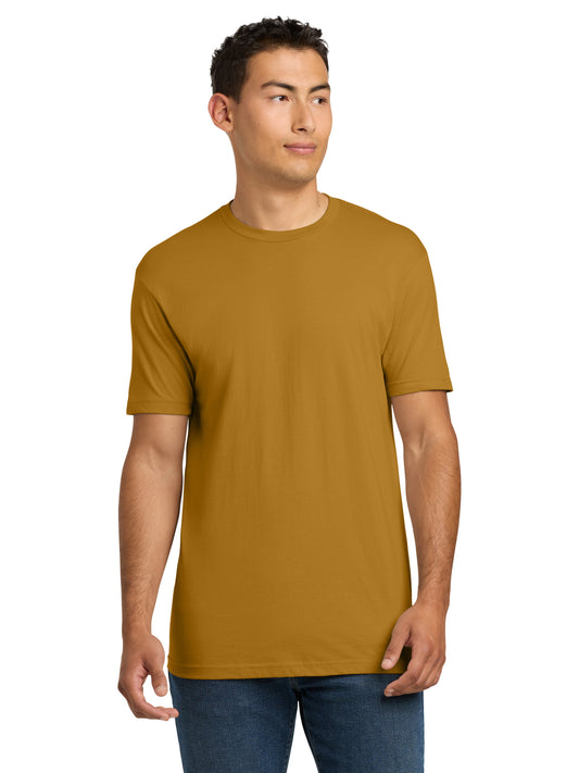 Unisex Pocketless Cotton Tee - NL3600 - Antique Gold