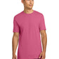 Unisex Pocketless Cotton Tee - NL3600 - Hot Pink