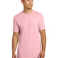 Unisex Pocketless Cotton Tee - NL3600 - Light Pink