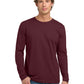 Unisex Pocketless Long Sleeve Tee - NL3601 - Maroon