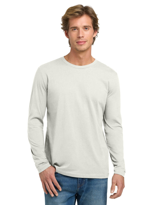 Unisex Pocketless Long Sleeve Tee - NL3601 - Natural