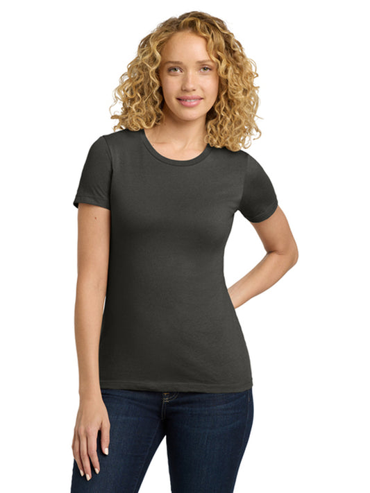 Women's Pocketless Cotton Tee - NL3900 - Heavy Metal
