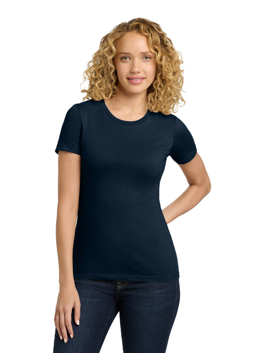Women's Pocketless Cotton Tee - NL3900 - Midnight Navy