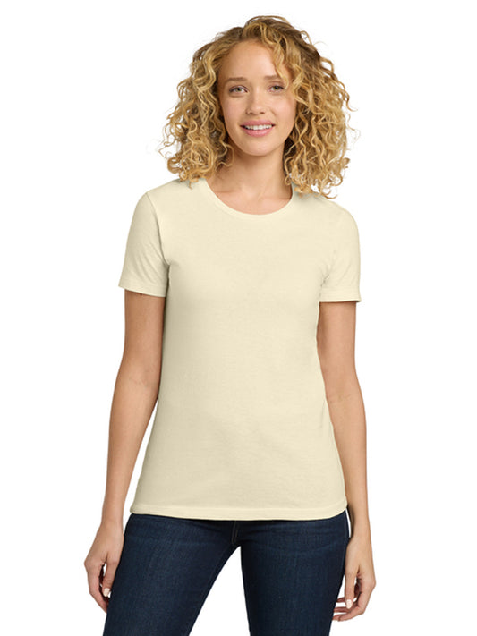 Women's Pocketless Cotton Tee - NL3900 - Natural