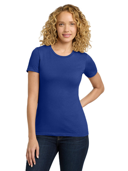 Women's Pocketless Cotton Tee - NL3900 - Royal