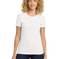 Women's Pocketless Cotton Tee - NL3900 - White