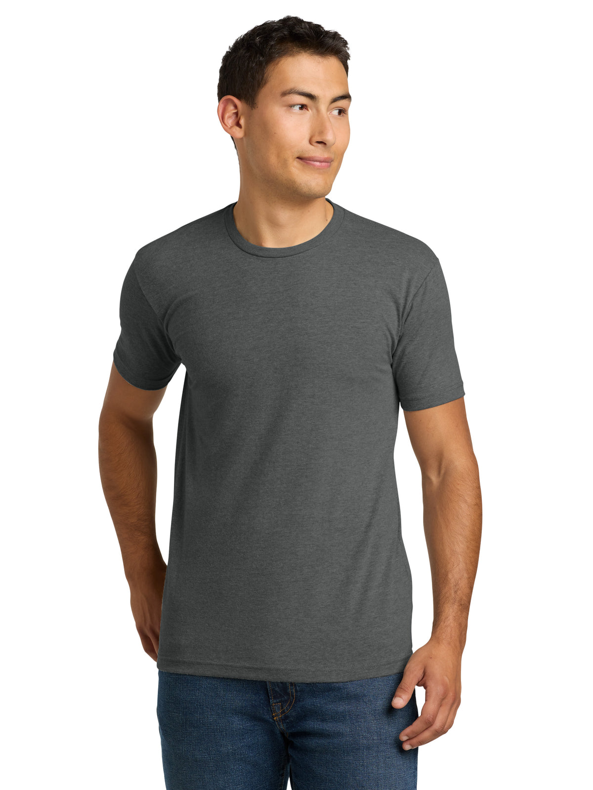 Unisex CVC T-Shirt - NL6210 - Heather Heavy Metal