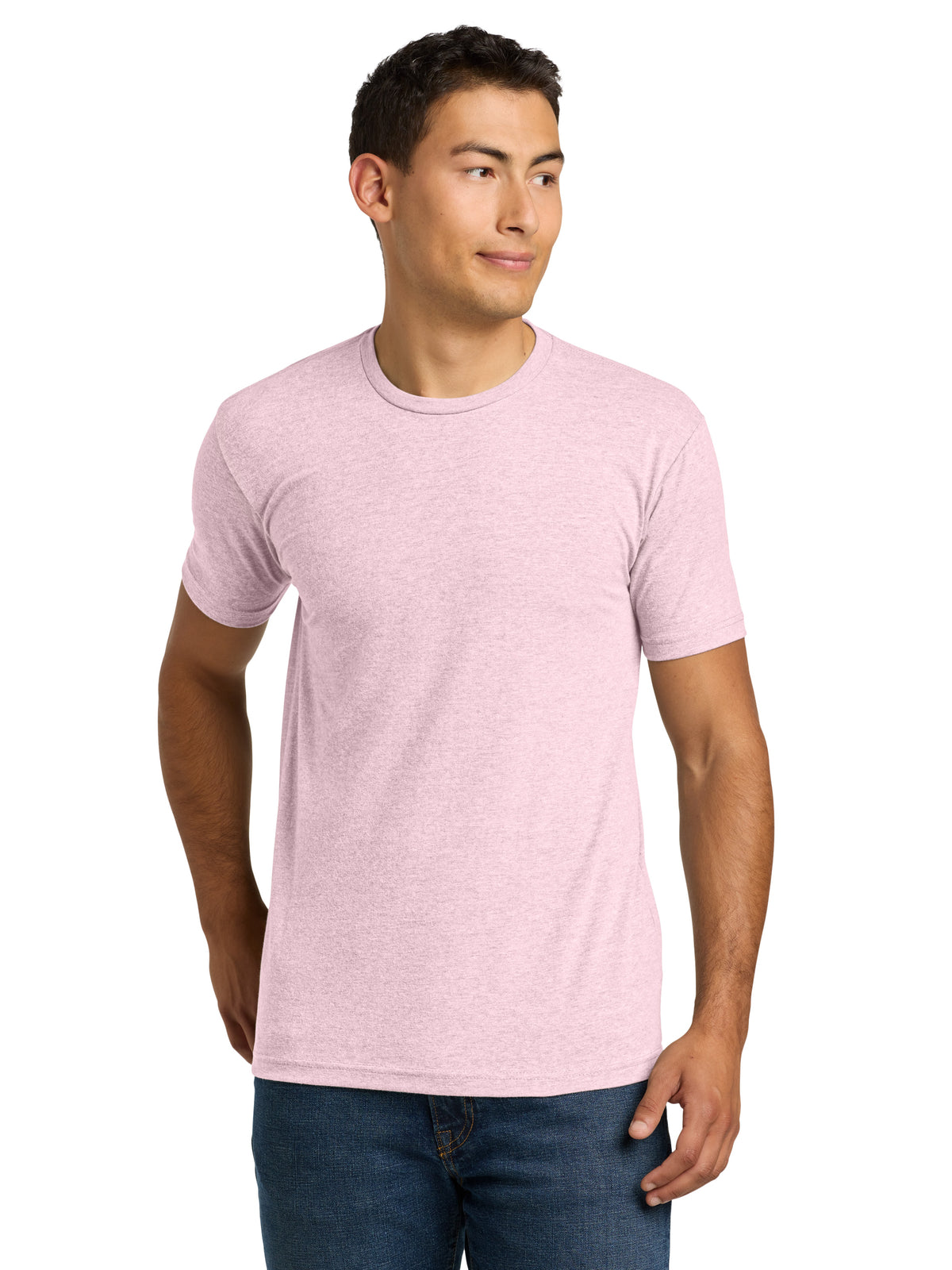 Unisex CVC T-Shirt - NL6210 - Heather Light Pink