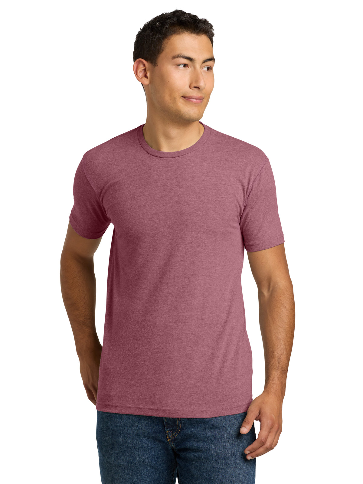 Unisex CVC T-Shirt - NL6210 - Heather Mauve