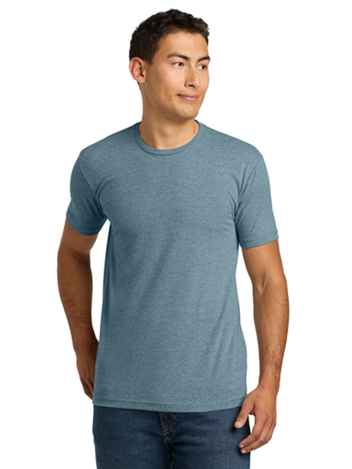 Unisex CVC T-Shirt - NL6210 - Heather Slate Blue