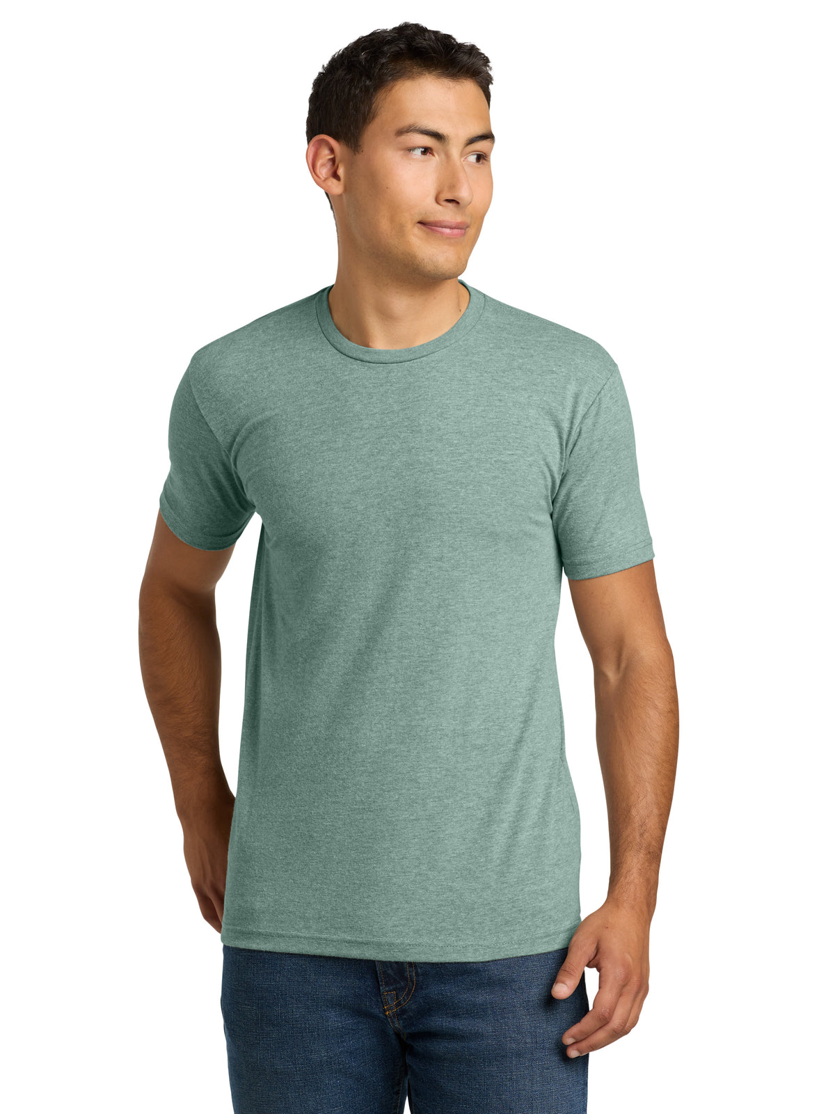 Unisex CVC T-Shirt - NL6210 - Heather Seafoam