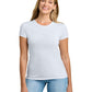 Women's Tri-Blend Tee - NL6710 - Heather White