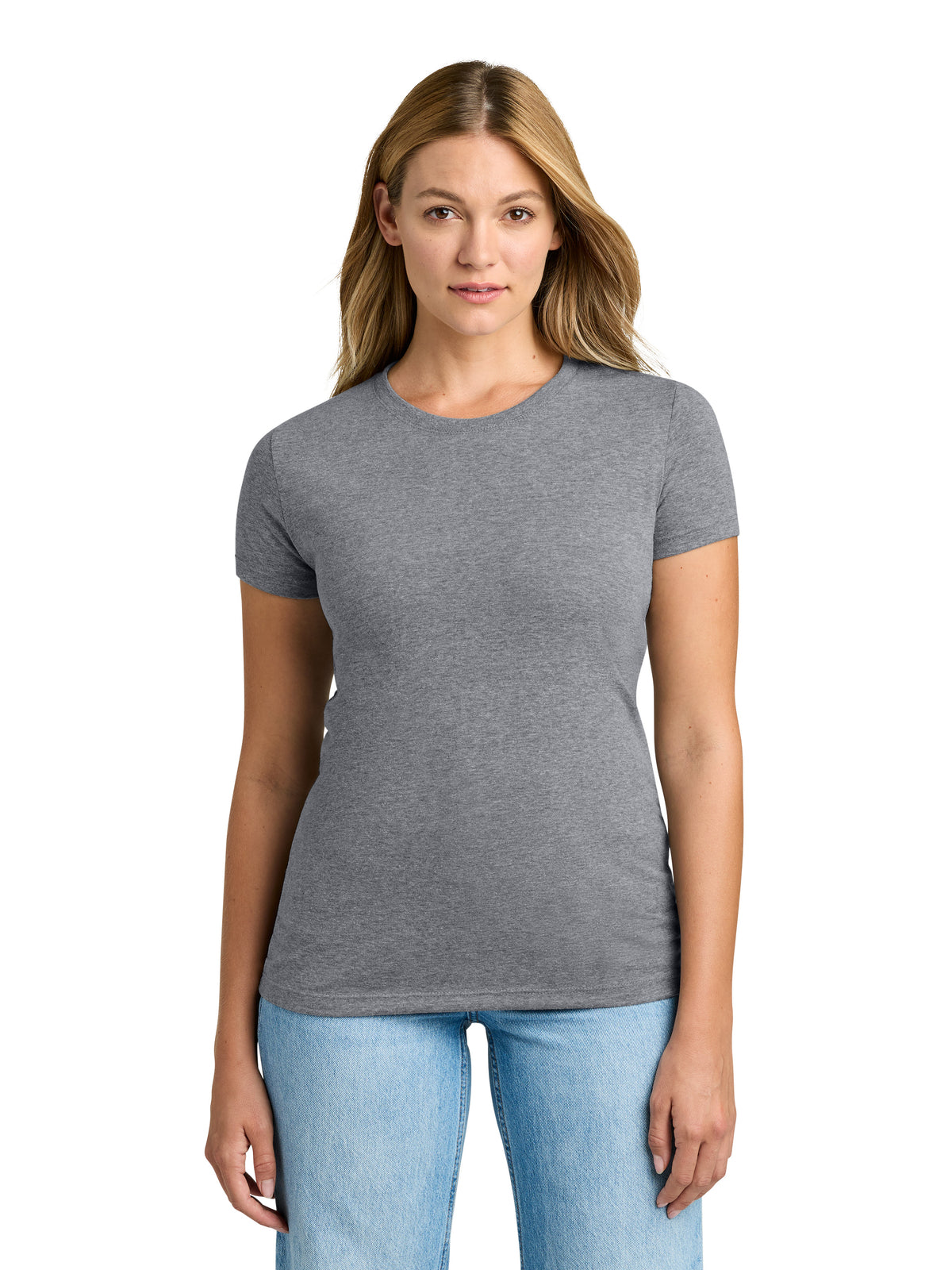 Women's Tri-Blend Tee - NL6710 - Premium Heather