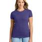 Women's Tri-Blend Tee - NL6710 - Purple Rush