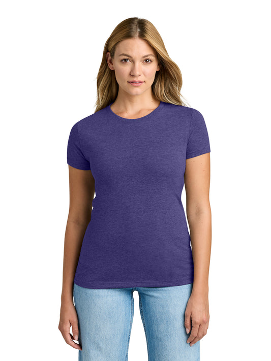 Women's Tri-Blend Tee - NL6710 - Purple Rush