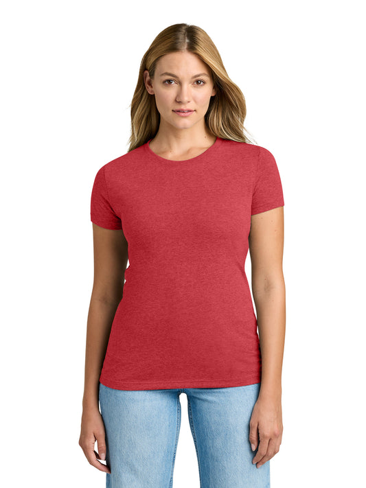 Women's Tri-Blend Tee - NL6710 - Vintage Red