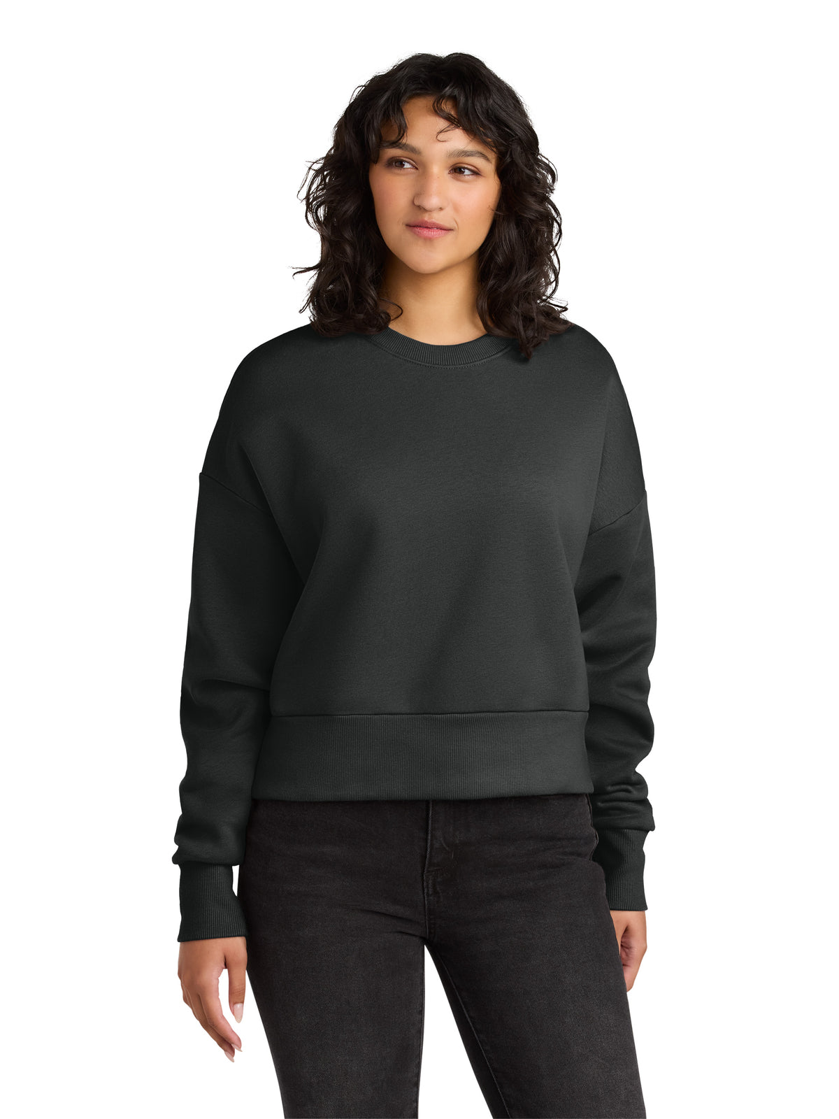Women’s Heavyweight Sweatshirt - NL9087 - Graphite Black