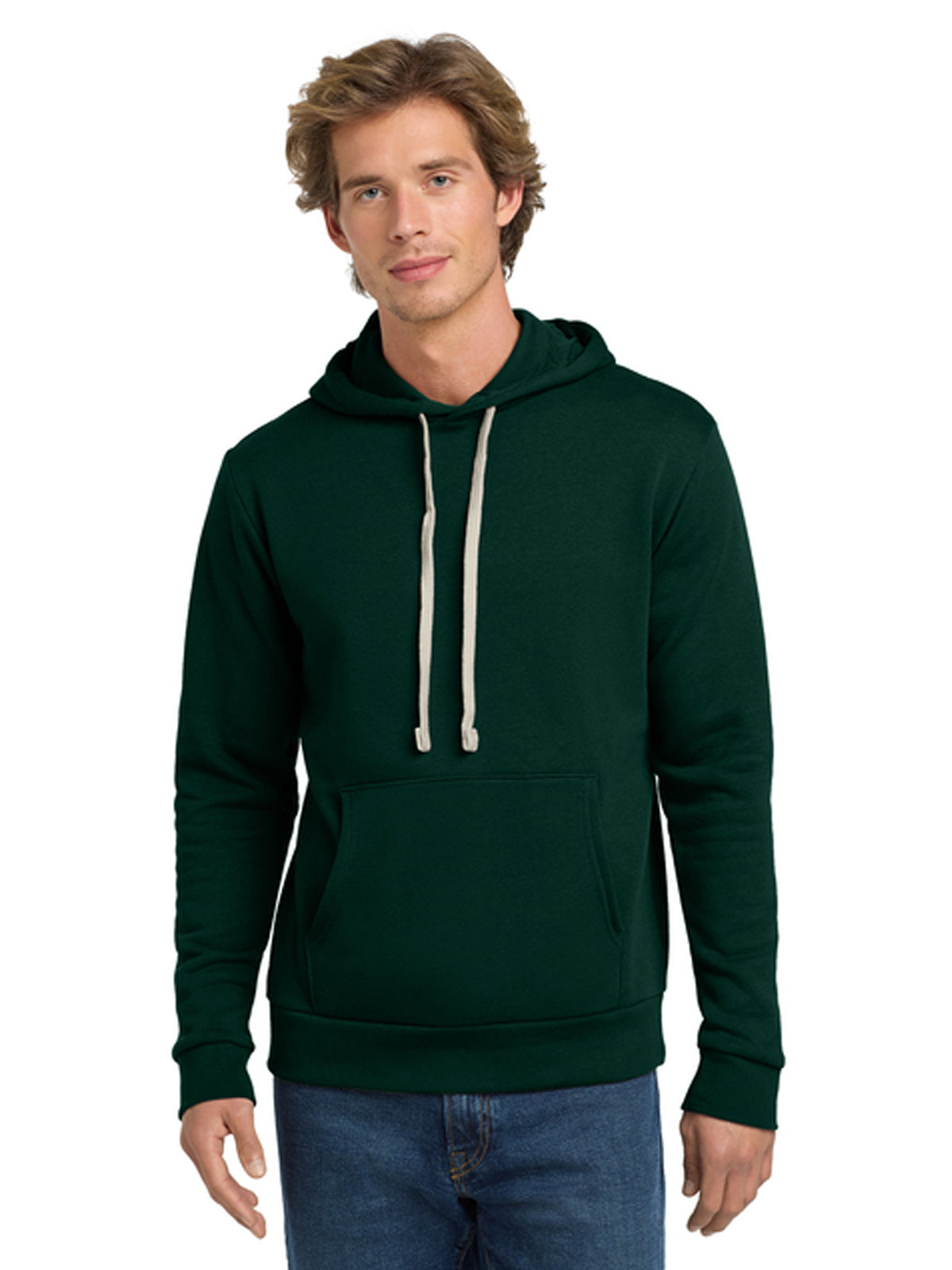 Unisex 1-Pocket Pullover Hoodie - NL9303 - Forest Green