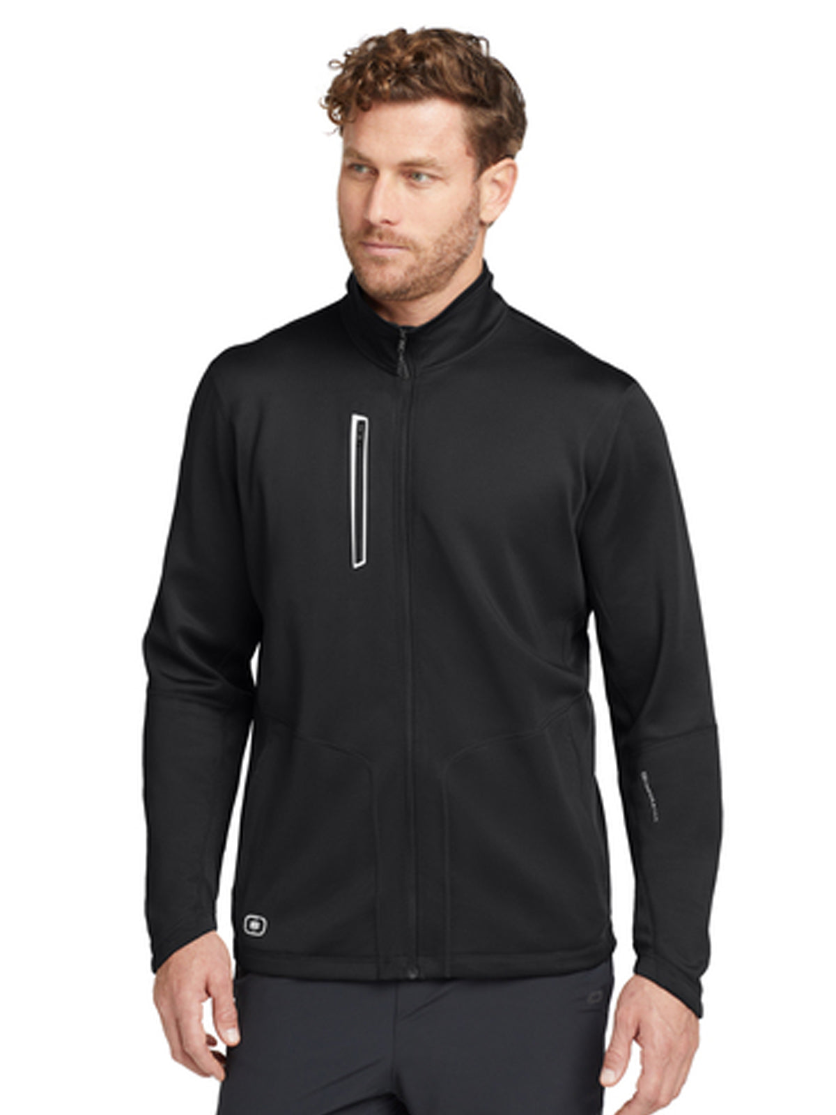 Men's 2-Pocket Full-Zip Fulcrum Jacket - OE700 - Blacktop