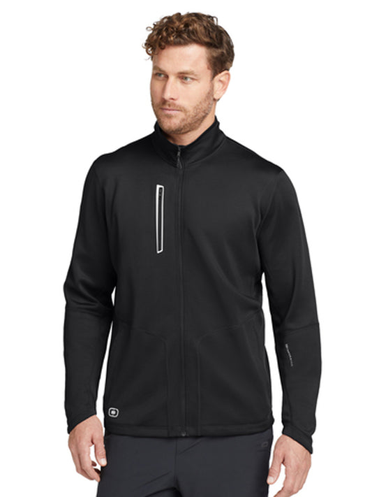 Men's 2-Pocket Full-Zip Fulcrum Jacket - OE700 - Blacktop