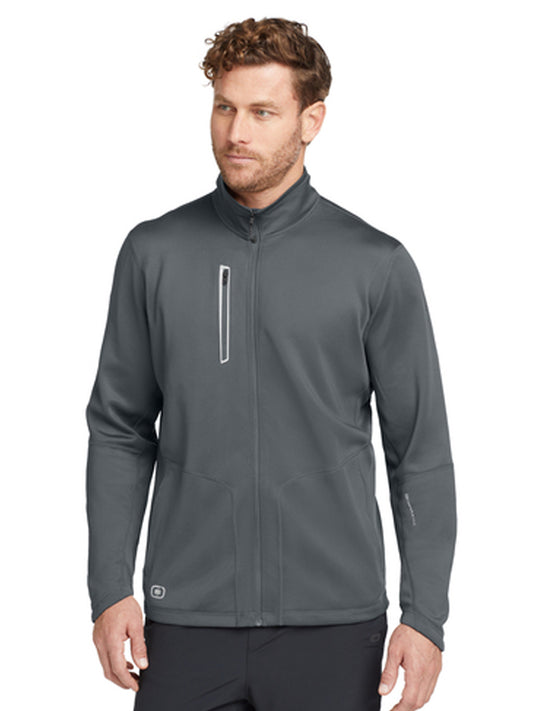 Men's 2-Pocket Full-Zip Fulcrum Jacket - OE700 - Gear Grey