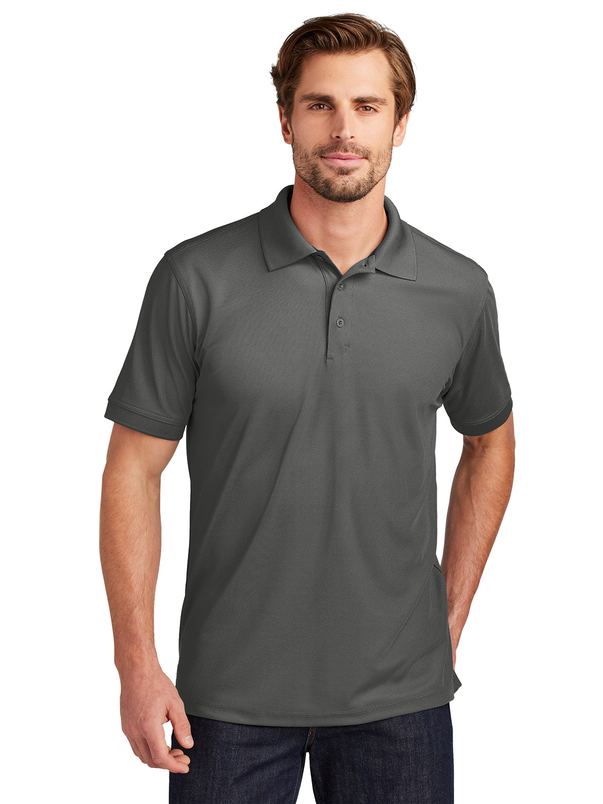 Men's Caliber Polo - OG101 - Diesel Grey