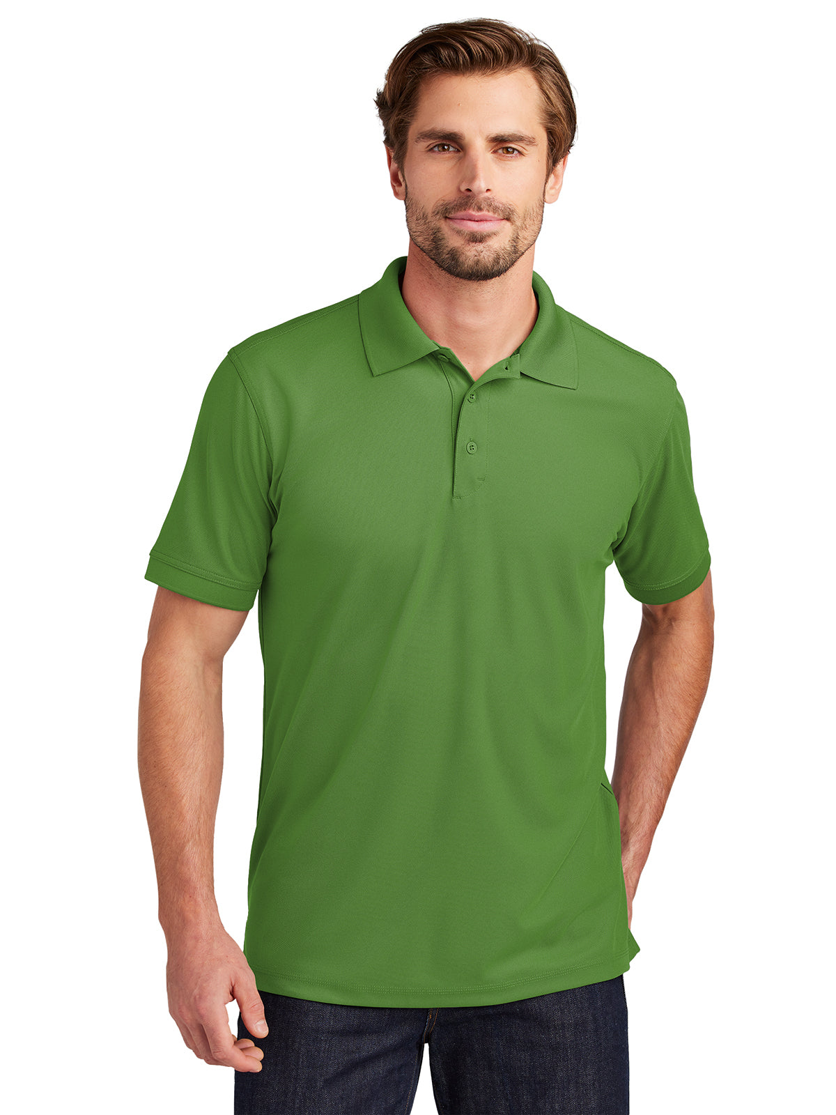 Men's Caliber Polo - OG101 - Gridiron Green
