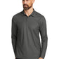 Men's Caliber2.0 Long Sleeve Polo - OG105 - Diesel Grey