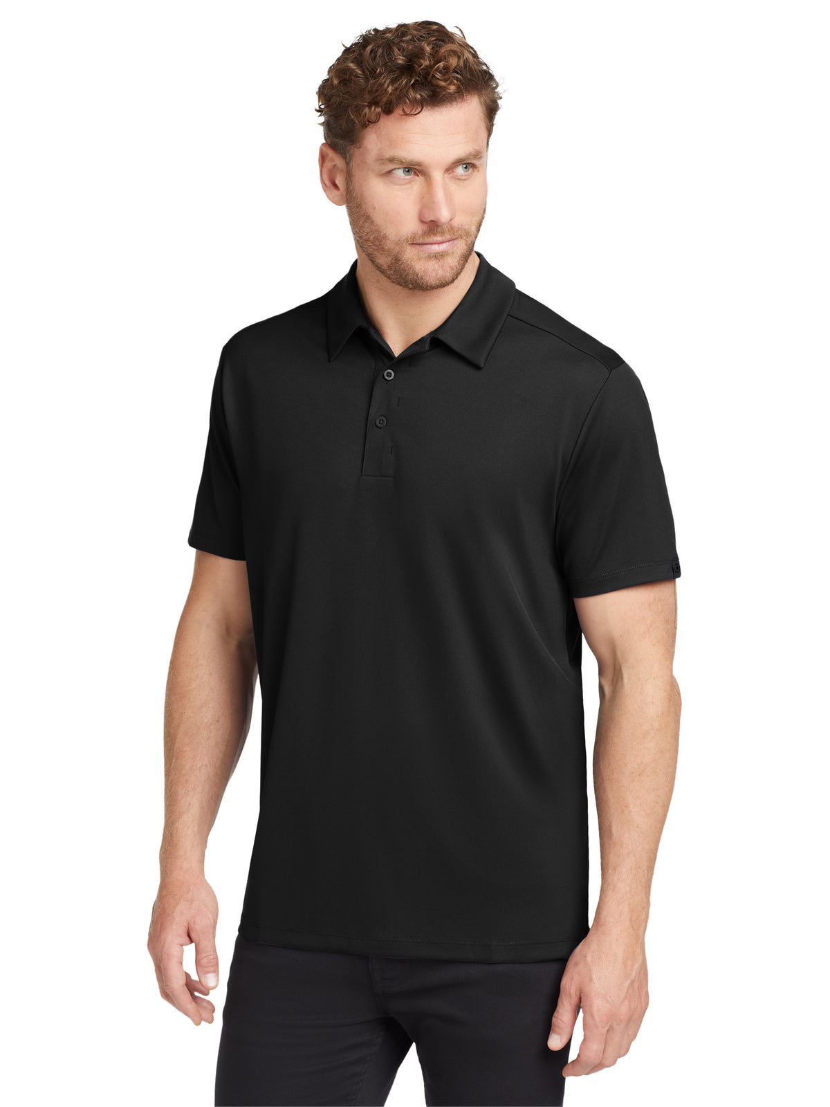 Men's Framework Polo - OG125 - Blacktop