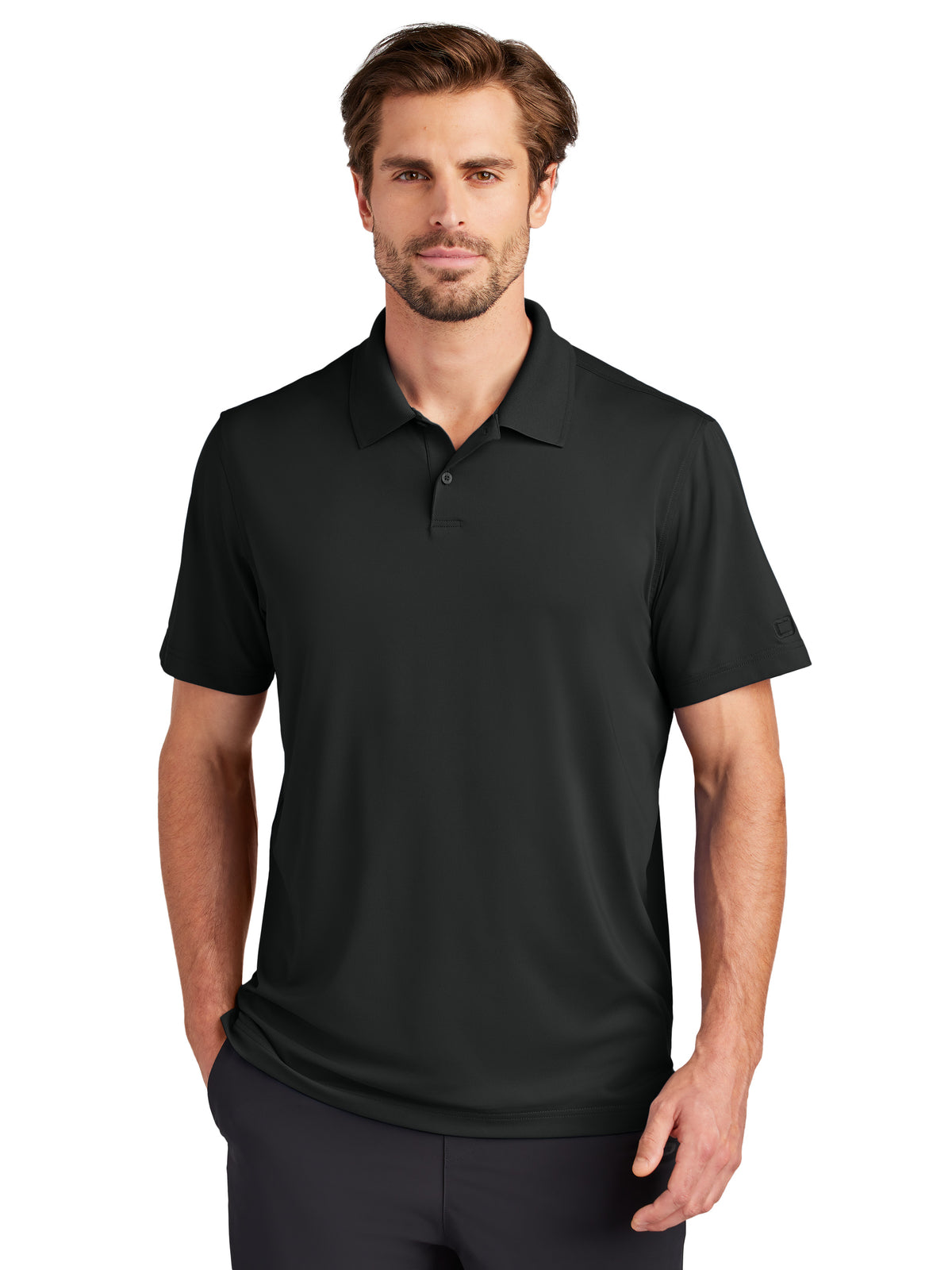 Men's Pocketless Regain Polo - OG170 - Blacktop