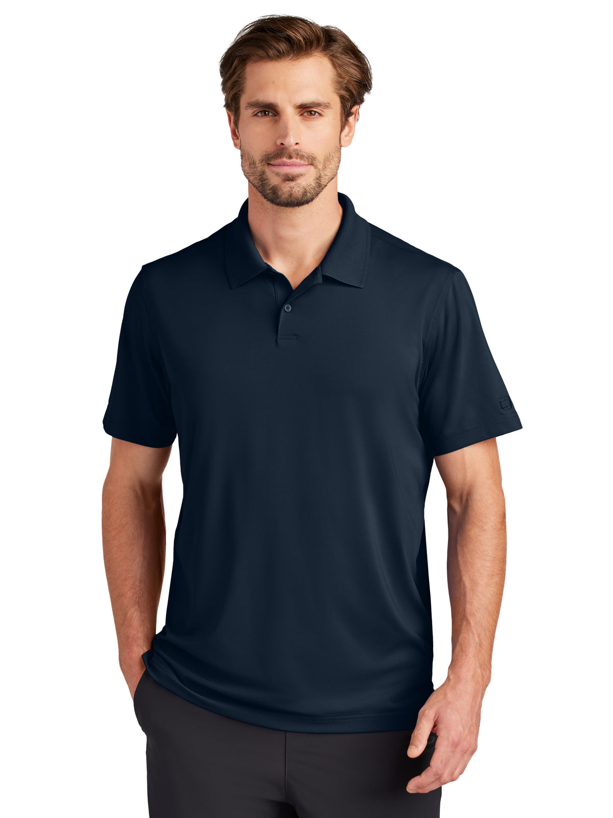 Men's Pocketless Regain Polo - OG170 - River Blue Navy