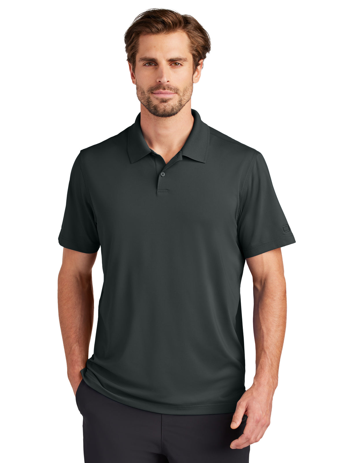 Men's Pocketless Regain Polo - OG170 - Tarmac Grey