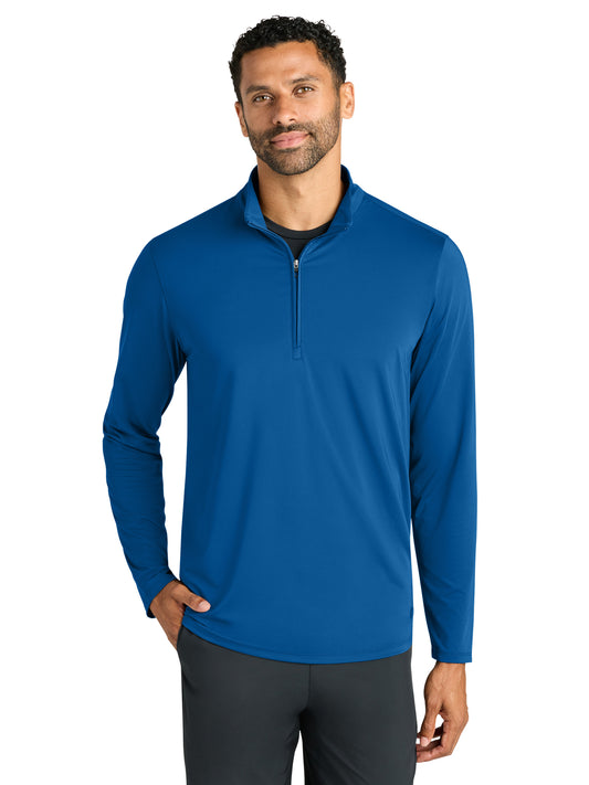 Men's Pocketless Regain 1/4-Zip Sweatshirt - OG172 - Cobalt Blue
