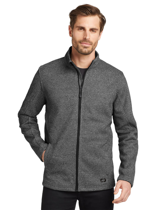 Men's Grit Fleece Jacket - OG727 - Diesel Grey Heather