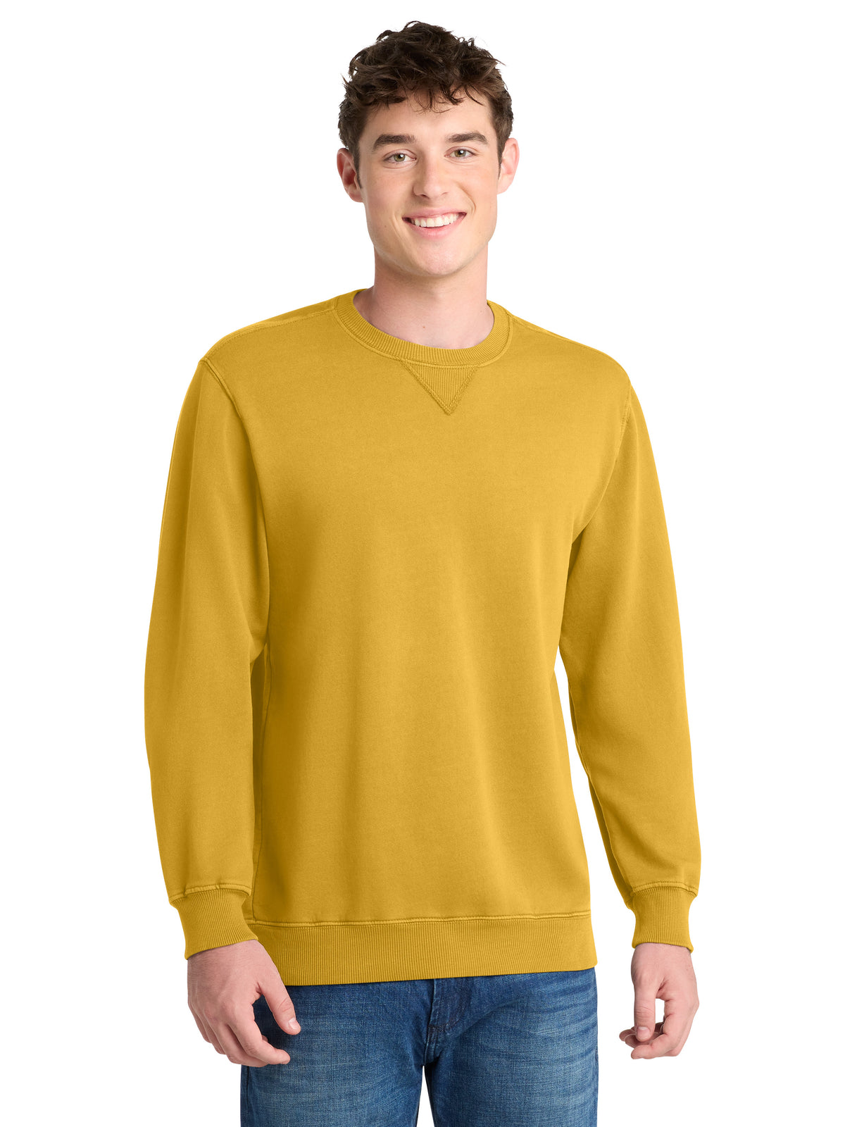 Men's Crewneck Sweatshirt - PC098 - Dijon