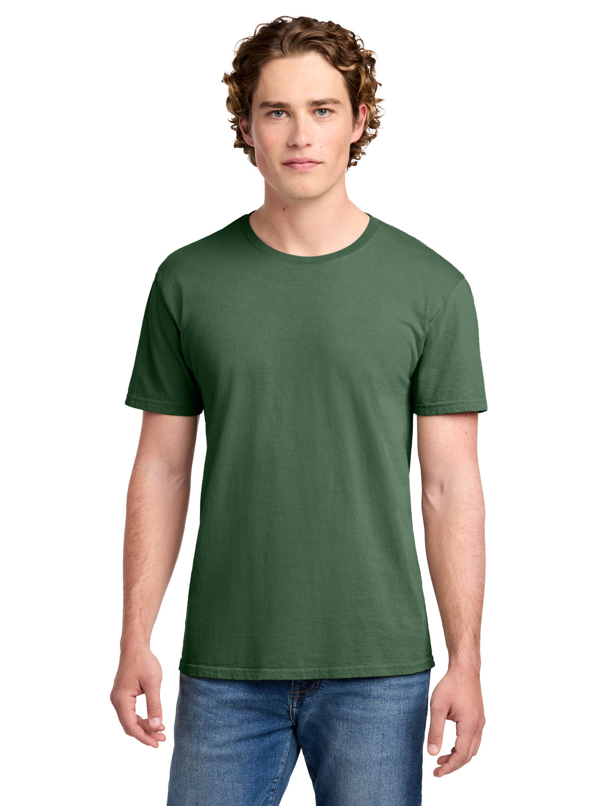 Men's Pocketless Beach Wash Garment-Dyed T-Shirt - PC099 - Safari