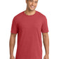 Men's Pocketless Tri-Blend Tee - PC330 - Bright Red Heather